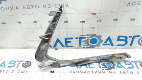 Молдинг переднего бампера левый Hyundai Sonata 20-22 SE хром, царапина, песок