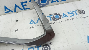Молдинг переднего бампера левый Hyundai Sonata 20-22 SE хром, царапина, песок