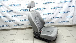Водительское сидение Hyundai Sonata 20-22 без airbag, механическое, ткань серая, под чистку