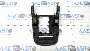 Накладка шифтера Audi Q5 8R 09-17 черная, царапины