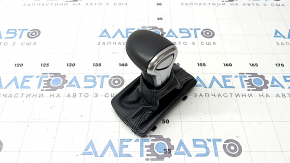 Ручка КПП Audi Q5 8R 12-17 черная кожа царапины