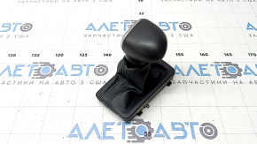 Ручка КПП Audi Q5 8R 12-17 черная кожа царапины