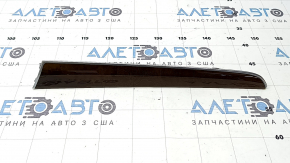Placă ornament ușă spate dreapta Audi Q5 8R 09-17 sub lemn de nuc, zgârieturi