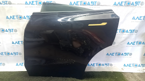 Дверь в сборе задняя левая Tesla Model Y 21-25 черный PBSB, тычка, царапины, золотистая пленка на ручке