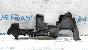Дефлектор радиатора правый Audi Q5 8R 13-17 2.0T рест, надрывы