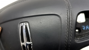 Подушка безопасности airbag в руль водительская Lincoln MKZ 17-20 черная, царапины