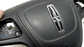 Подушка безопасности airbag в руль водительская Lincoln MKZ 17-20 черная, царапины