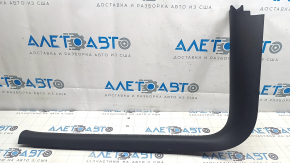 Ornament prag ușă față stânga interior Tesla Model Y 20-25 negru, zgârieturi
