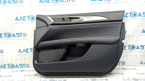 Placă ornament ușă față dreapta Lincoln MKZ 17-20 negru