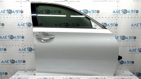 Ansamblu ușă față dreapta Honda Accord 18-22 fără cheie, alb NH-883P, zgârieturi pe stratul protector