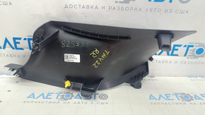 Накладка порога задняя правая Tesla Model Y 20-25 черн, тип 2, царапины