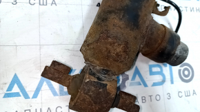 Amortizor spate dreapta Lincoln MKZ 17-20 2.0, hibrid cu suport, cu regulator de rigiditate și suport, ruginit
