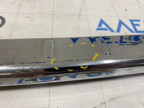 Накладка заднего бампера верхняя Mercedes W167 GLE 350 450 20-26 хром, царапины, трещина
