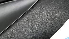Накладка центральной консоли боковая левая Lincoln MKZ 17-20 кожа черная, царапины