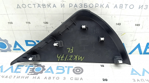 Накладка передней панели боковая левая Lincoln MKZ 17-20 черная