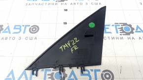 Накладка зеркала треугольник наружняя передняя правая Tesla Model Y 20-25 черный глянец