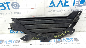 Решетка переднего бампера левая Lincoln MKZ 17-20 2.0, hybrid песок, помяты крепления
