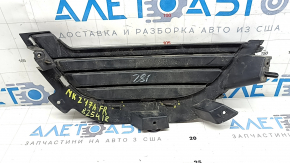 Решетка переднего бампера правая Lincoln MKZ 17-20 2.0, hybrid песок, помяты крепления