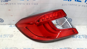 Фонарь внешний крыло левый Honda Accord 18-20 hybrid, царапины