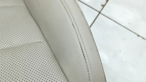 Пассажирское сидение Honda Accord 18-22 с airbag, электро, кожа, светло-серое, подогрев и вентиляция, отсутствует боковая накладка, сломано управление, под чистку
