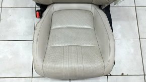 Scaun șofer Honda Accord 18-22 cu airbag, electric, cu memorie, piele, gri, deteriorare prin apă, funcționare instalație electrică