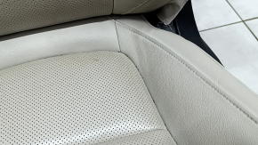 Scaun șofer Honda Accord 18-22 cu airbag, electric, cu memorie, piele, gri, deteriorare prin apă, funcționare instalație electrică