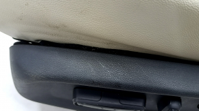 Scaun șofer Honda Accord 18-22 cu airbag, electric, cu memorie, piele, gri, deteriorare prin apă, funcționare instalație electrică