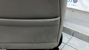 Scaun șofer Honda Accord 18-22 cu airbag, electric, cu memorie, piele, gri, deteriorare prin apă, funcționare instalație electrică