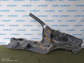 Четверть передняя левая Volvo XC60 18-26 T5, T6, B5, B6 отпилена, отсутствует филенка порога, нестандарт, графит