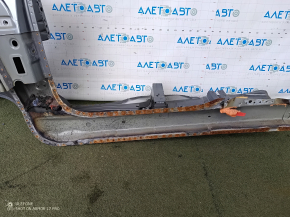 Четверть передняя левая Volvo XC60 18-26 T5, T6, B5, B6 отпилена, отсутствует филенка порога, нестандарт, графит
