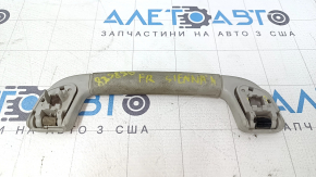 Ручка потолка передняя левая Toyota Sienna 11-14 серая, сломаны крепления, нет заглушек, под чистку