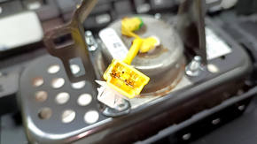 Торпедо передняя панель с AIRBAG Honda Accord 18-22 черная, под проекцию, с накладками