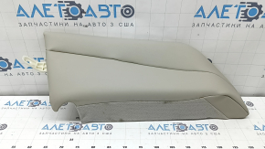 Боковушка заднего сиденья правая Honda Accord 18-22 кожа светло-серая, под чистку, примято