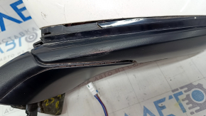 Зеркало боковое левое в сборе Mazda CX-30 20-23 3 пина, подогрев, белое, надломано, царапина