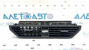 Deflector central pentru conducta de aer pe panoul frontal VW Jetta 19-24 negru, cu crom