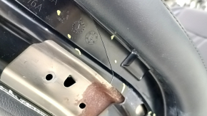 Пассажирское сидение Lincoln MKZ 17-20 без airbag, электрическое, подогрев, вентиляция, кожа черная, трещины в каркасе, вмятины, под чистку