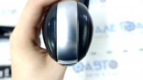 Ручка АКПП с накладкой шифтера VW Jetta 19-21 кожа черная, царапины