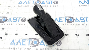 Ручка АКПП с накладкой шифтера VW Jetta 19-21 кожа черная, царапины