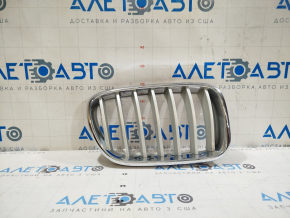 Решетка радиатора grill правая BMW X3 F25 11-14 дорест ноздря
