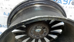Диск колесный R18x8J Lincoln MKZ 17-20 бордюрка, коррозия, под прокат