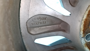 Диск колесный R17 x 7,5J 5*114,3 Honda Accord 18-22 тип 3 hybrid с резонатором 220 Hz, бордюрка, примят датчик