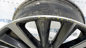 Диск колесный R18x8J Lincoln MKZ 17-20 бордюрка, коррозия, нет фрагмента, под ремонт