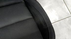 Пассажирское сидение Mazda CX-30 20-22 без airbag, механическое, ткань черная, под чистку, трещина в накладке