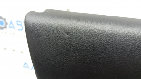 Ornamente ușă față stânga Mazda CX-30 20-23 negru, inserție stofă neagră, cotiera piele neagră, cu mâner, parte inferioară, uzată