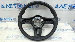 Руль голый Mazda CX-30 20-23 резина черная, с накладками, царапина