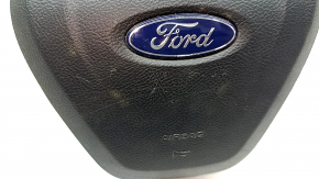 Подушка безопасности airbag в руль водительская Ford Fusion mk5 17-20 черная, царапины