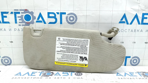 Vizor stânga Ford Fusion mk5 17-20 gri deschis, fără cârlig, cu iluminare din spate, fără mufă, pentru curățare
