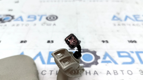 Vizor stânga Ford Fusion mk5 17-20 gri deschis, fără cârlig, cu iluminare din spate, fără mufă, pentru curățare
