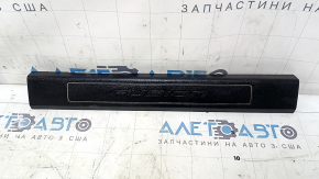 Ornamente prag ușă față dreapta Ford Fusion mk5 17-20 negru, zgârieturi