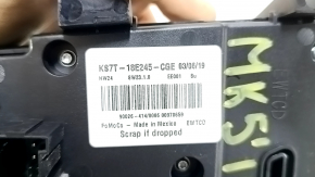 Панель управления радио Ford Fusion mk5 13-20 SYNC 2 царапины, полезла краска